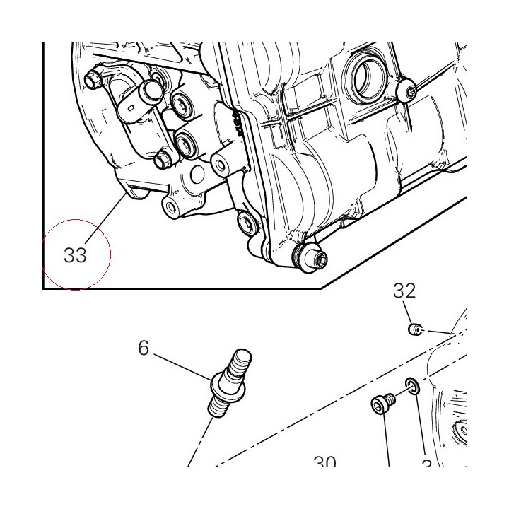 Complete horizontal head 30124701A