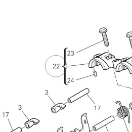 Complete vertical head 30124862AC