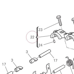 Complete vertical head 30124863AC