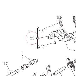 Complete vertical head 30124882B