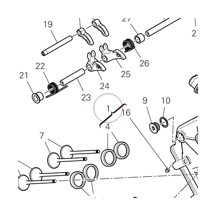 Front head 30125191BR
