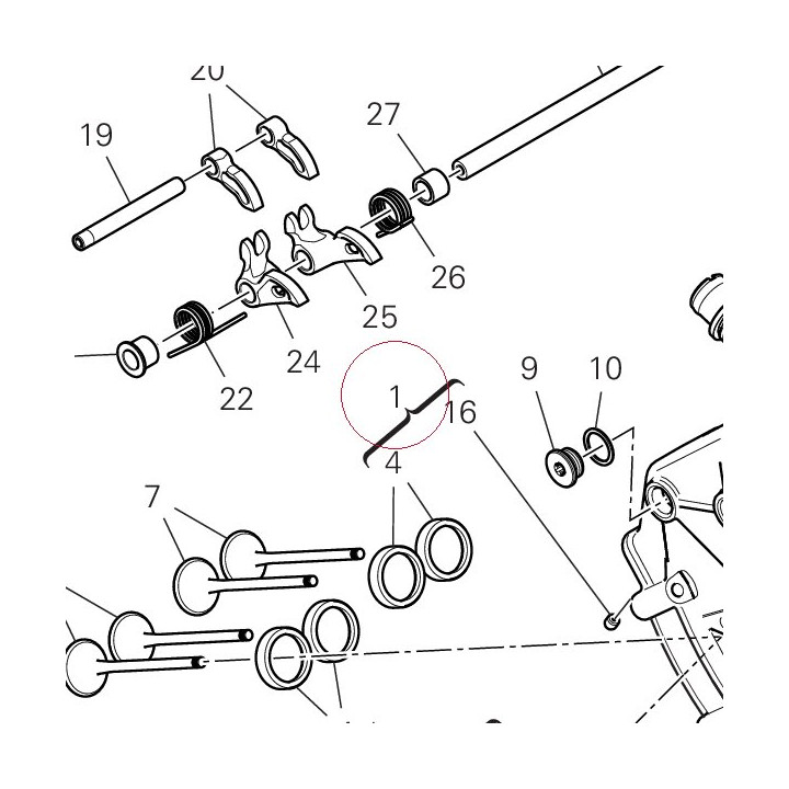 Front head 30125711BR