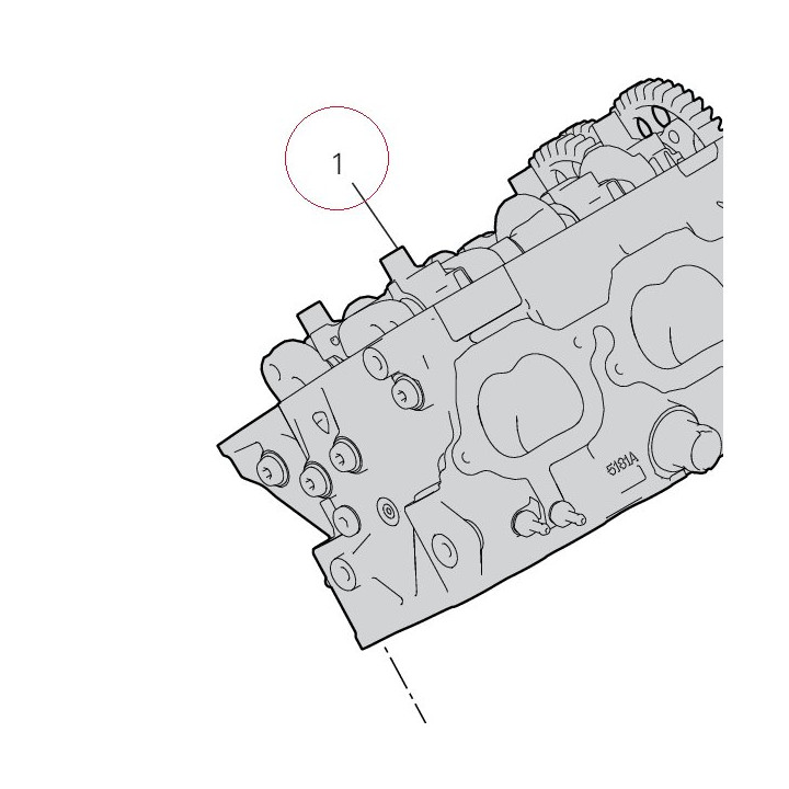 Rear head 301P0011D