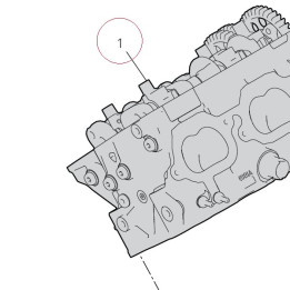 Rear head 301P0012D