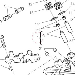 Complete vertical head 301R6081CA