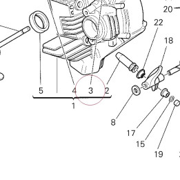 Guide intake valve +0.06 mm 30310031AC