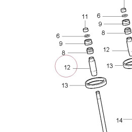 Guide-valve, intake 30310241A