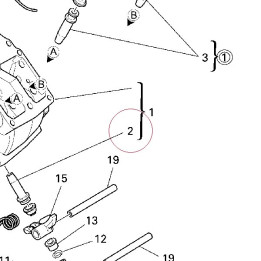 Guide, exhaust valve 30310251A