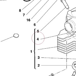 Guide-valve, intake 30310411A