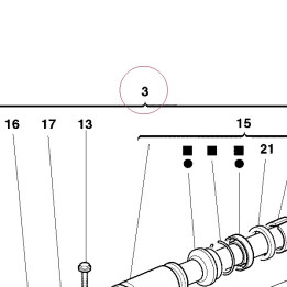Fork leg assembly, right 34021111A