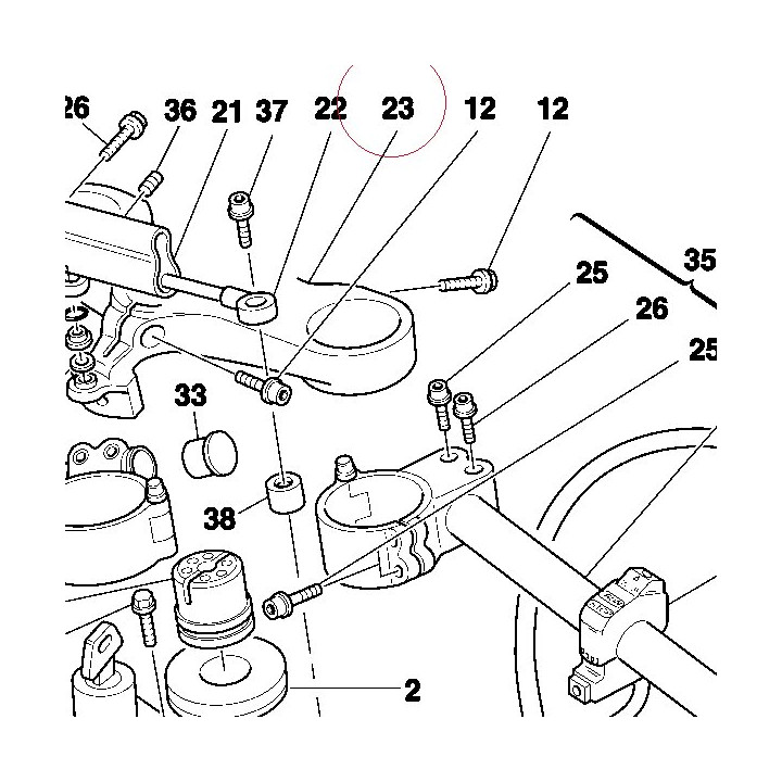 Steering head 34110112A