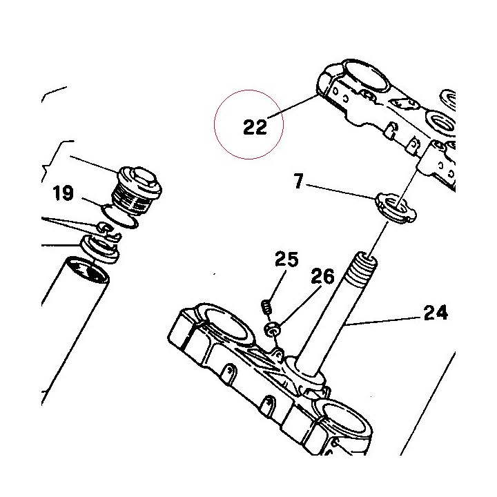 Steering head 34110171A