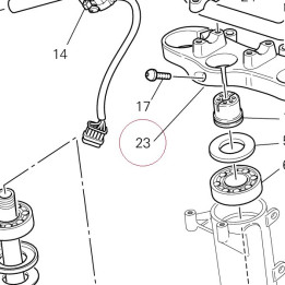 Steering head 34110301C