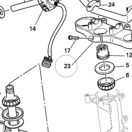 Steering head 34110301DB