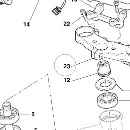 Steering head 34110371A