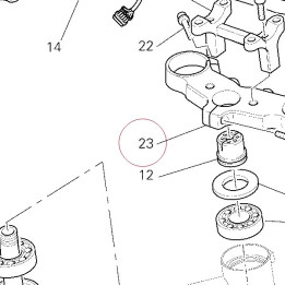 Steering head 34110372A
