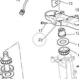 Steering head 34110381A
