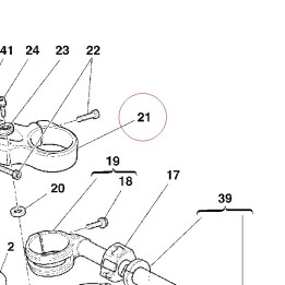 Steering head 34110411A