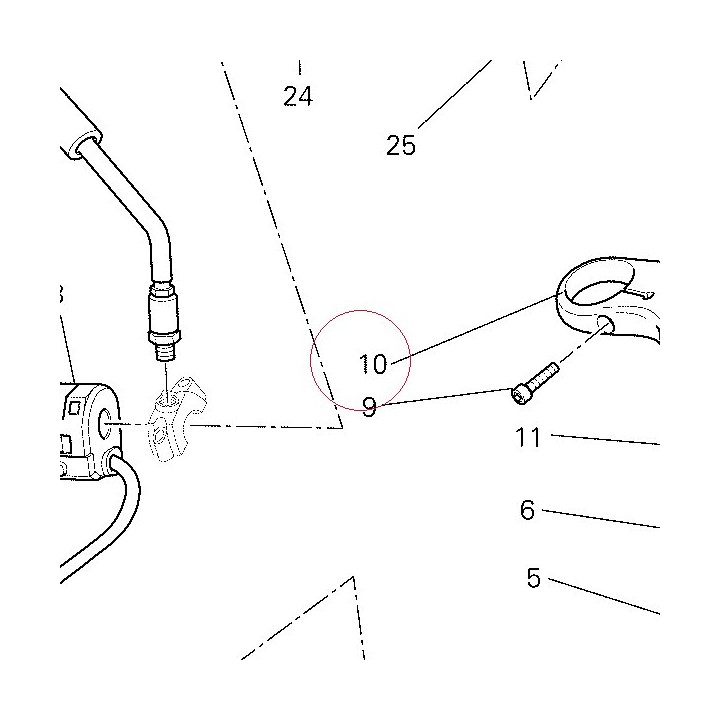 Steering head 34110641A