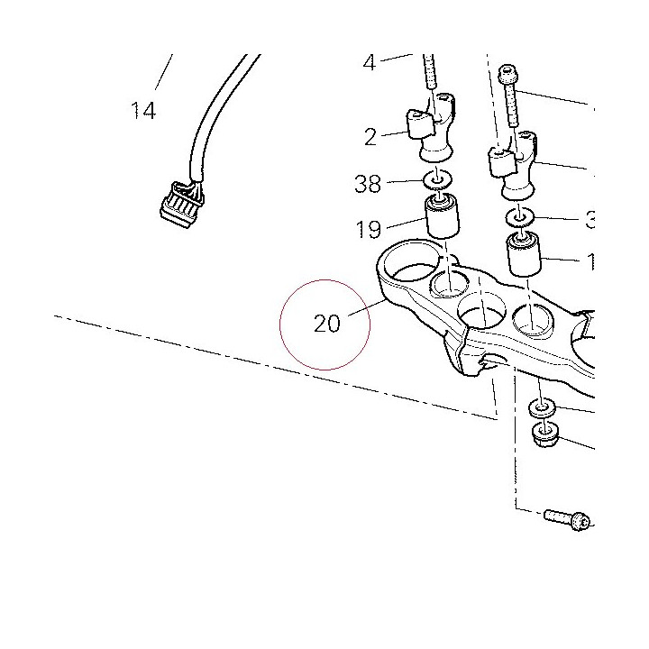 Steering head 34110651A