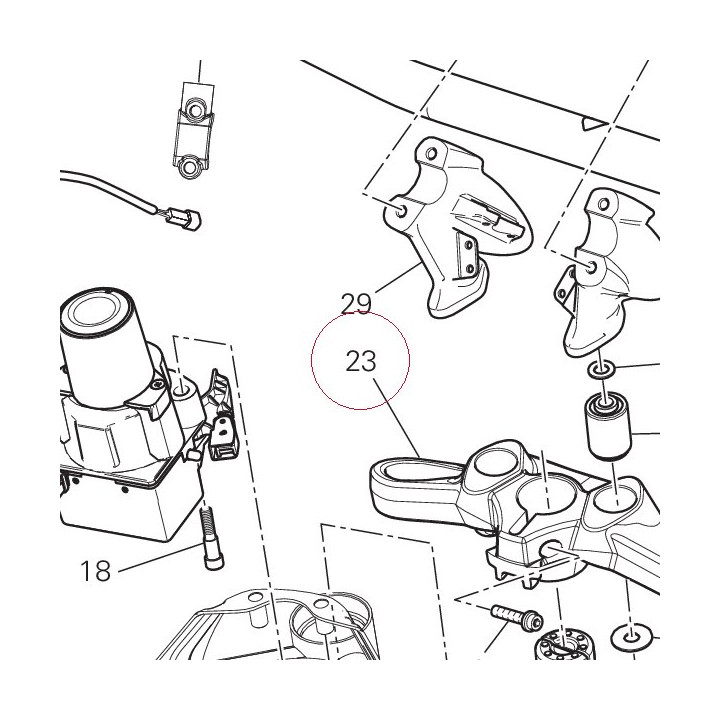 Steering head 34110761B