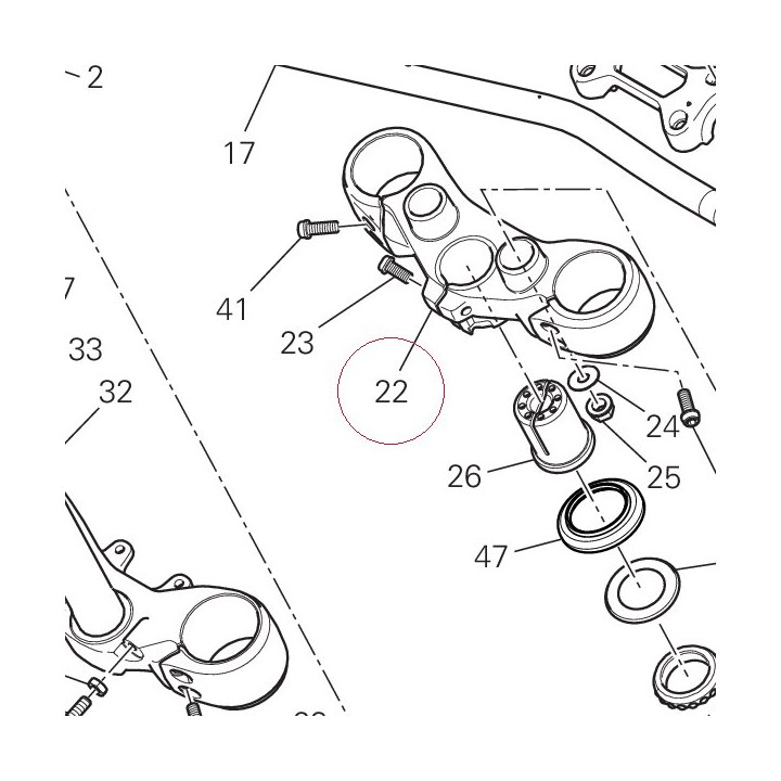 Steering head 34110982AA