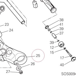 Steering head 34111001AC