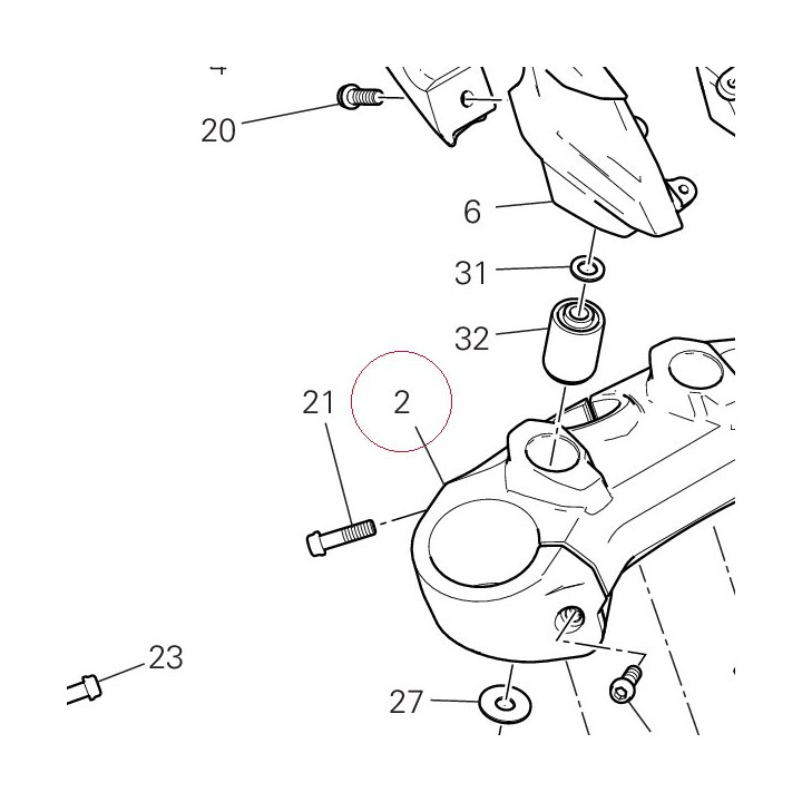 Steering head 34111232AB