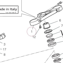 Steering head 34111263AA