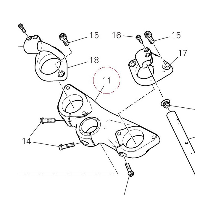 Steering head 34111451AA