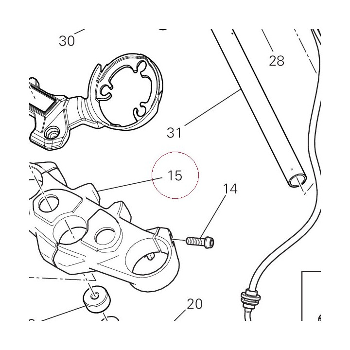 Steering head 34111522AA