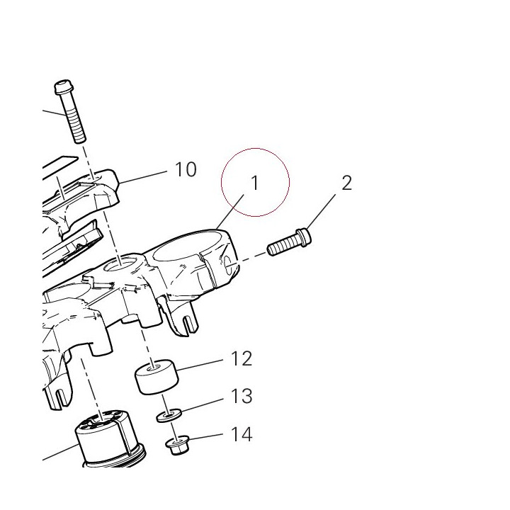 Steering head 34111523AB