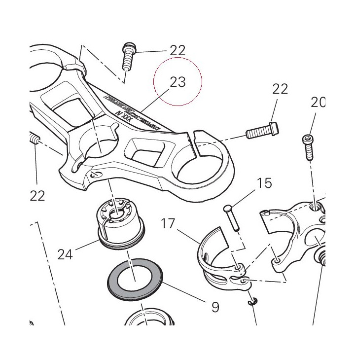 Steering head 34111541AA