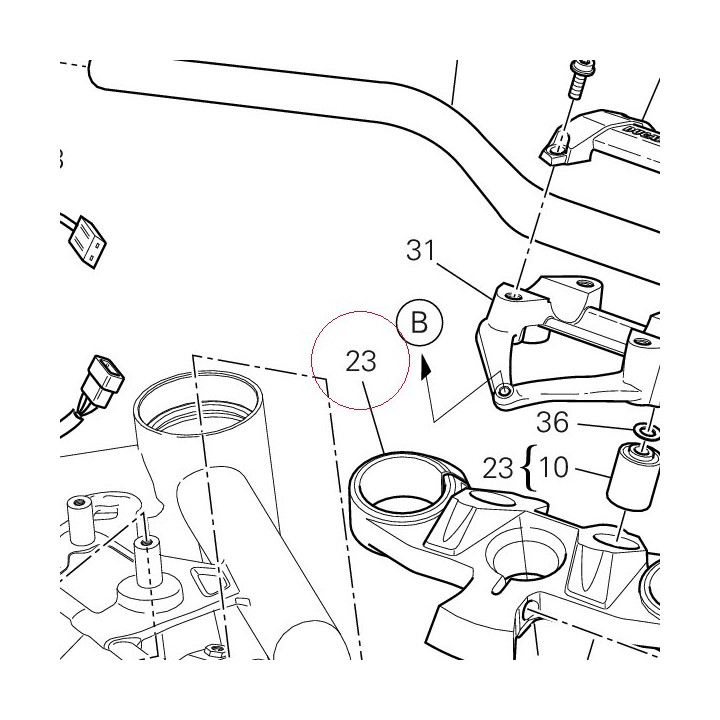 Steering head 34120712AA