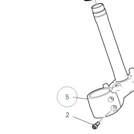 Steering head base 34220941AA