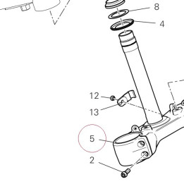 Steering head base 34221001BB