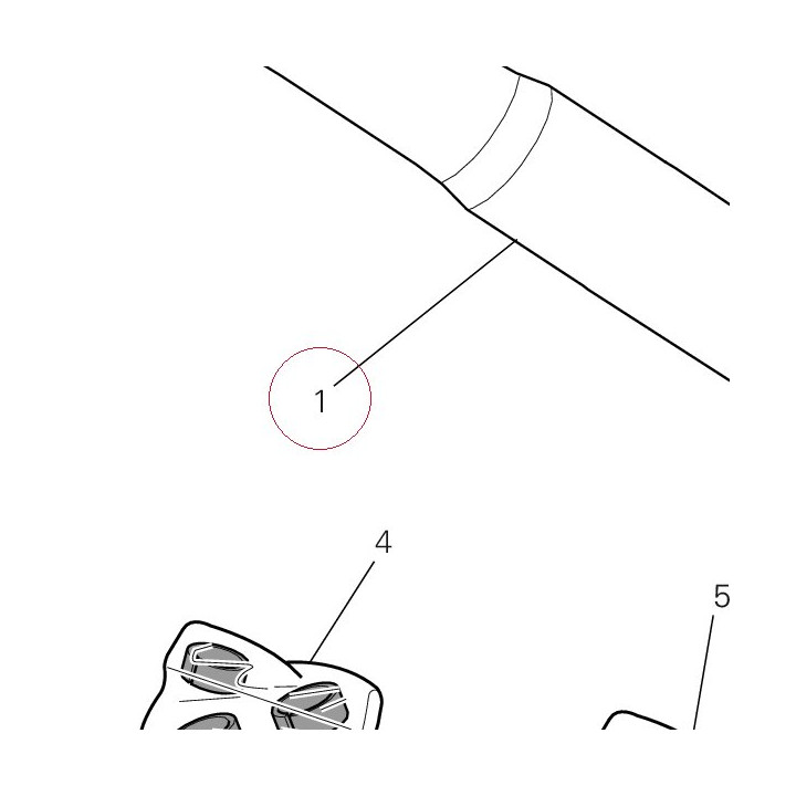 Fork leg assembly right 34420411A
