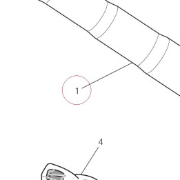 Fork leg assembly, right 34420631A