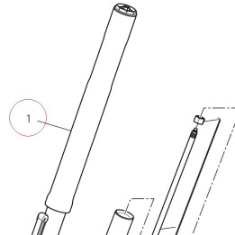 Fork leg assembly, right 34420911BB