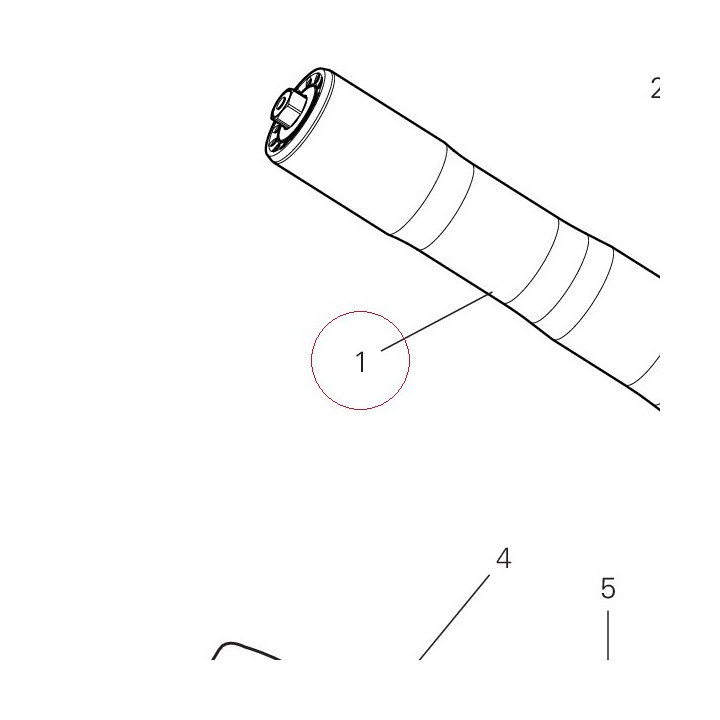 Fork leg assembly, right 34421111A