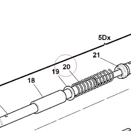 Fork spring 34710111C