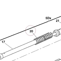 Fork spring 34710171A