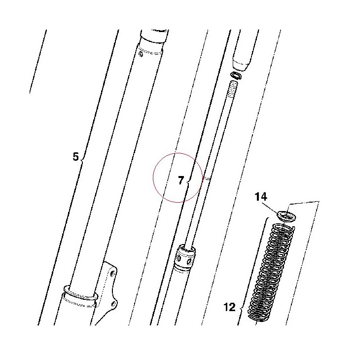 Plunger assembly 34820101A