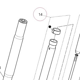 Complete right slider 34820161A