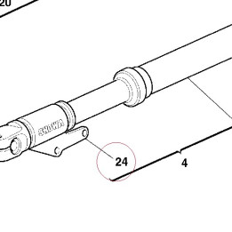 Complete left slider 34911101A