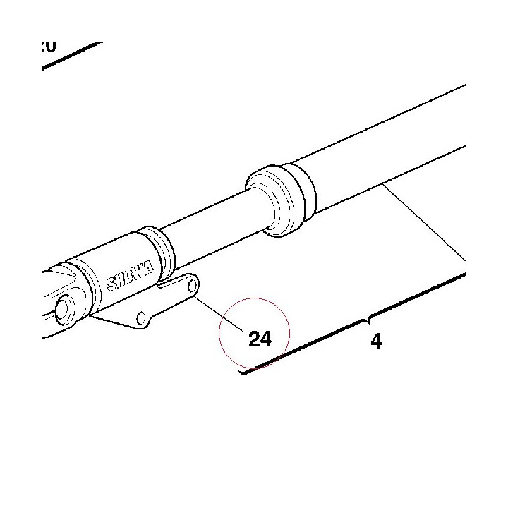 Complete left slider 34911101E