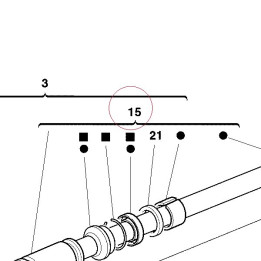 Complete right slider 34911291A