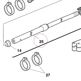 Damper pipe 34911321A