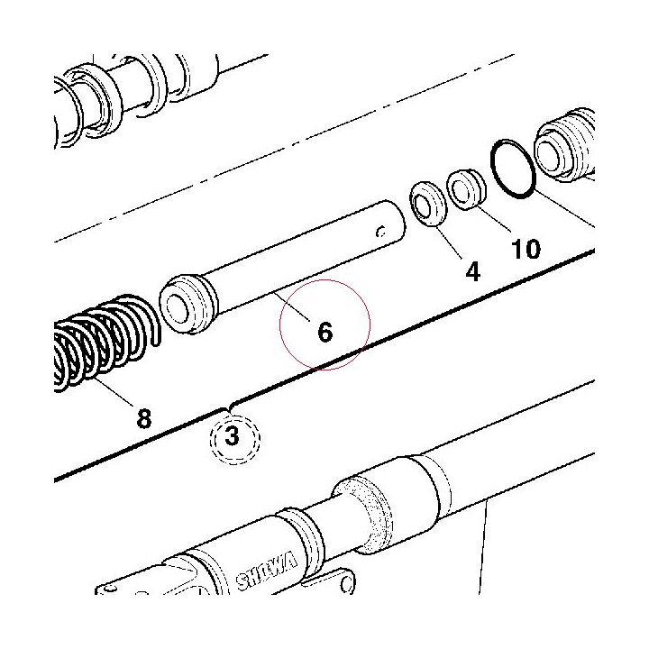 Stem assembly 34911541A