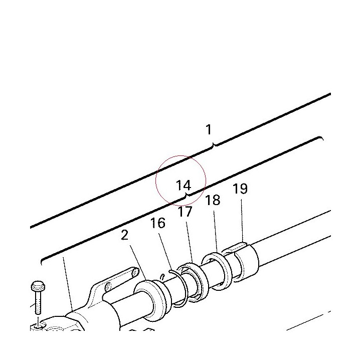 Complete right slider 34911781A